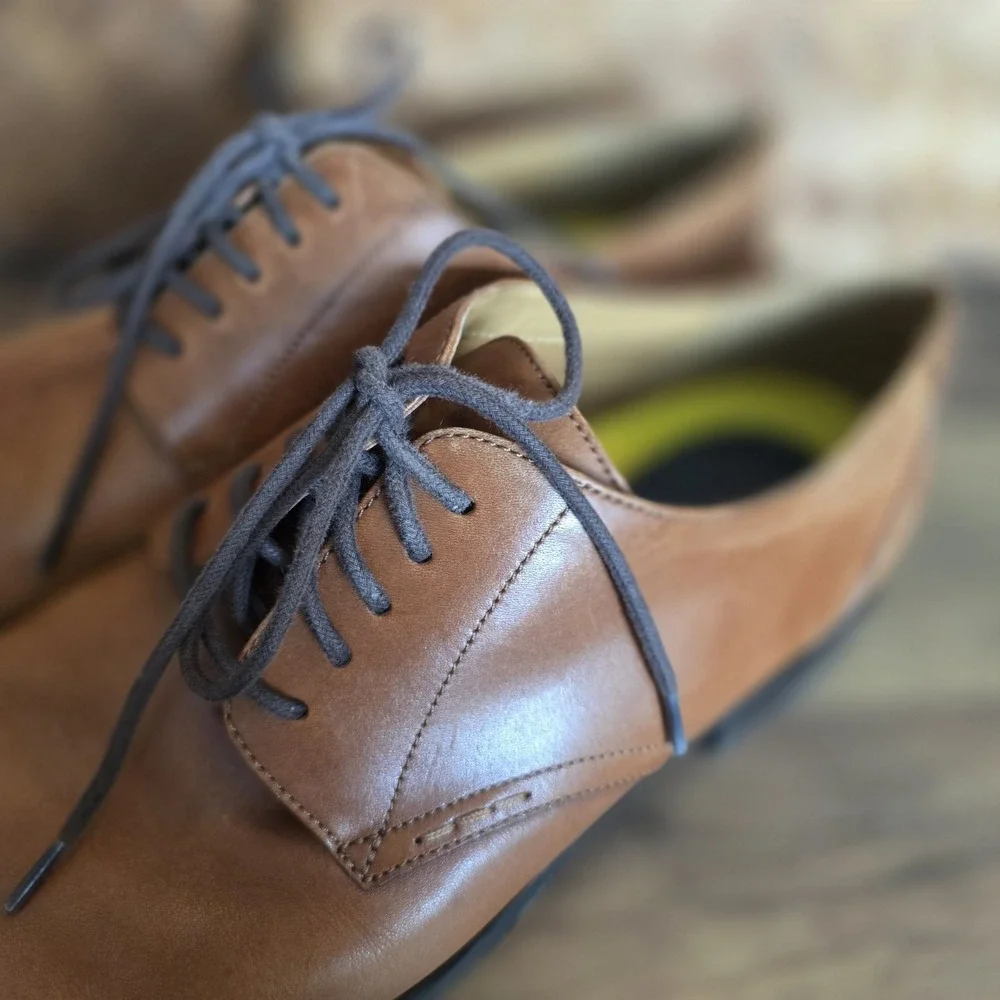 Cole Hann Shoes Men's Size 11 M Light Brown Leather Oxford Lace Up Grand
